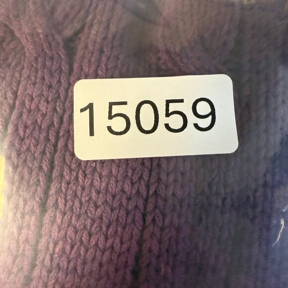 VTG Wool Cable Knit Cricket Sweater Mens Extra Large Tennis V-Neck Jumper Preppy - Picture 8 of 8